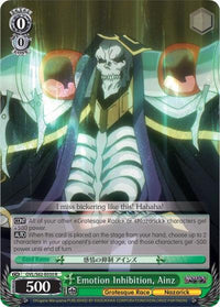 Emotion Inhibition, Ainz (OVL/S62-E030 R) [Nazarick: Tomb of the Undead] - POKÉ JEUX