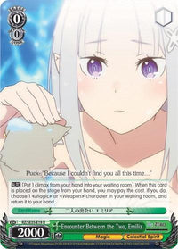 Encounter Between the Two, Emilia (RZ/SE35-E19 U) (Parallel Foil) [Re:ZERO: The Frozen Bond] - POKÉ JEUX