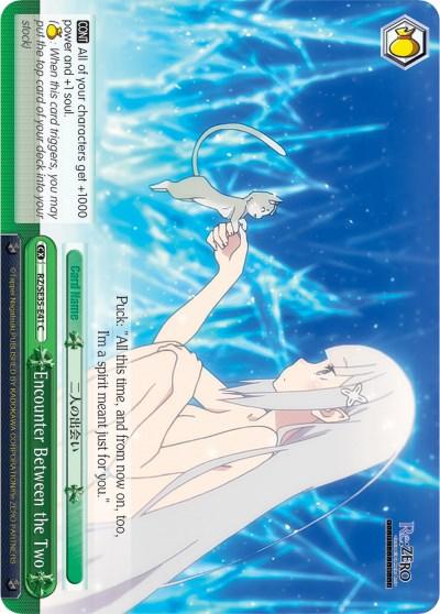 Encounter Between the Two (RZ/SE35-E41 C) (Parallel Foil) [Re:ZERO: The Frozen Bond] - POKÉ JEUX