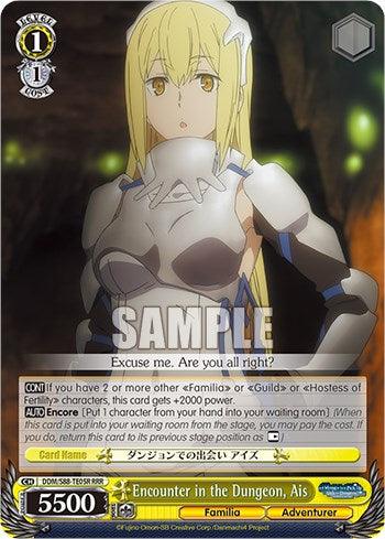 Encounter in the Dungeon, Ais (DDM/S88-TE05R RRR) [Is it Wrong to Try to Pick Up Girls in a Dungeon?] - POKÉ JEUX