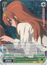 Encounter with Mikuru, Mikuru(Adult) (SY/WE09-E07) (Foil) [The Melancholy of Haruhi Suzumiya Extra Booster] - POKÉ JEUX