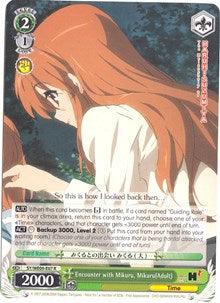 Encounter with Mikuru, Mikuru(Adult) (SY/WE09-E07) [The Melancholy of Haruhi Suzumiya Extra Booster] - POKÉ JEUX