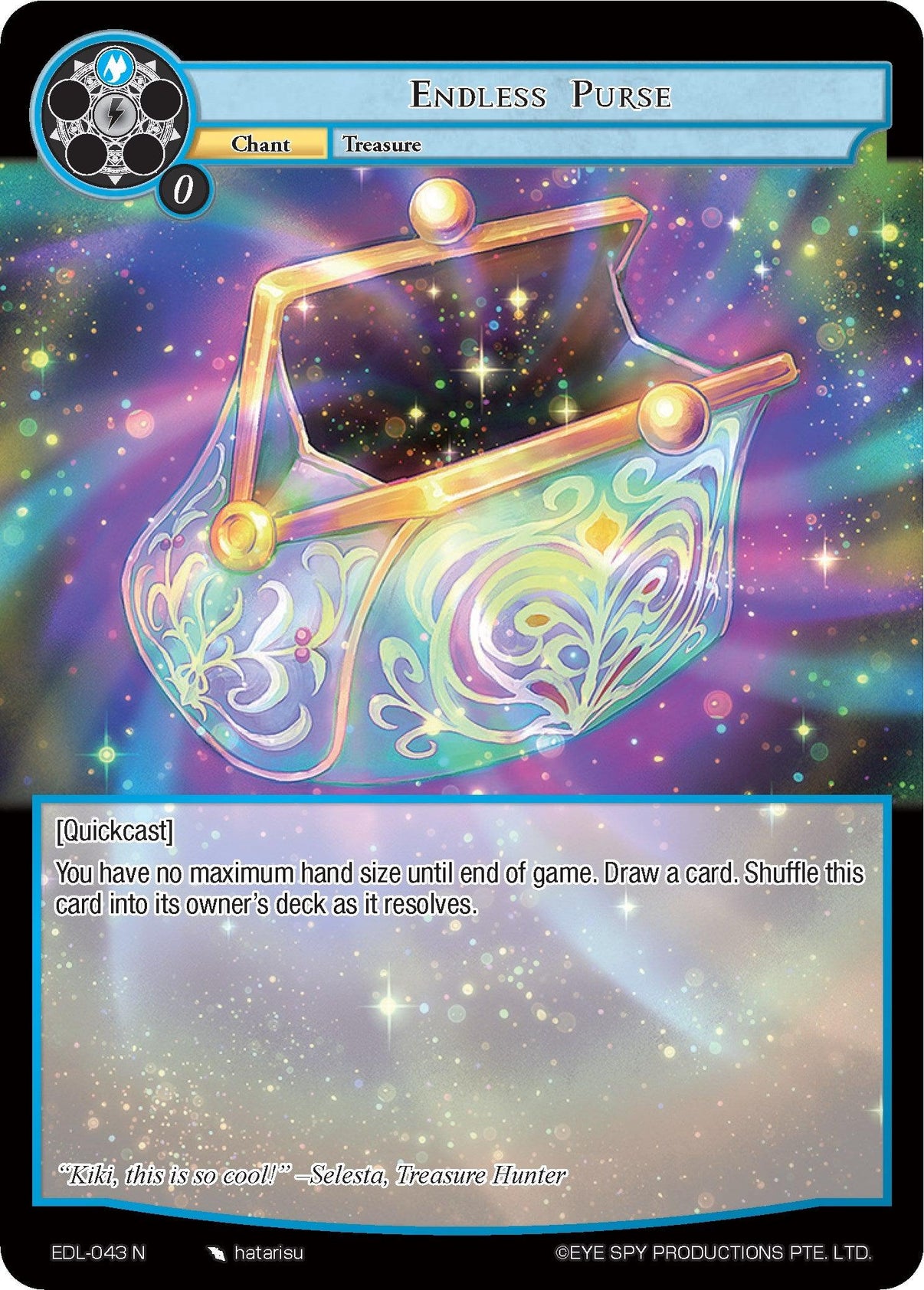 Endless Purse (EDL-043) [The Epic of the Dragon Lord] - POKÉ JEUX