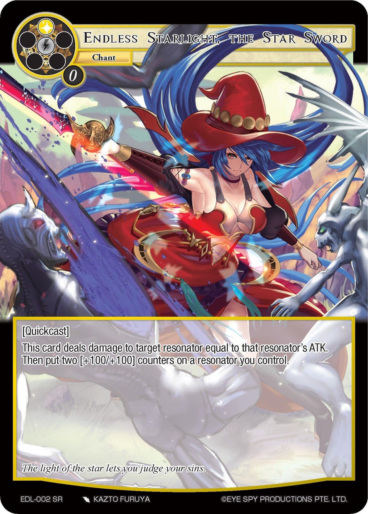 Endless Starlight, the Star Sword (EDL-002) [The Epic of the Dragon Lord] - POKÉ JEUX