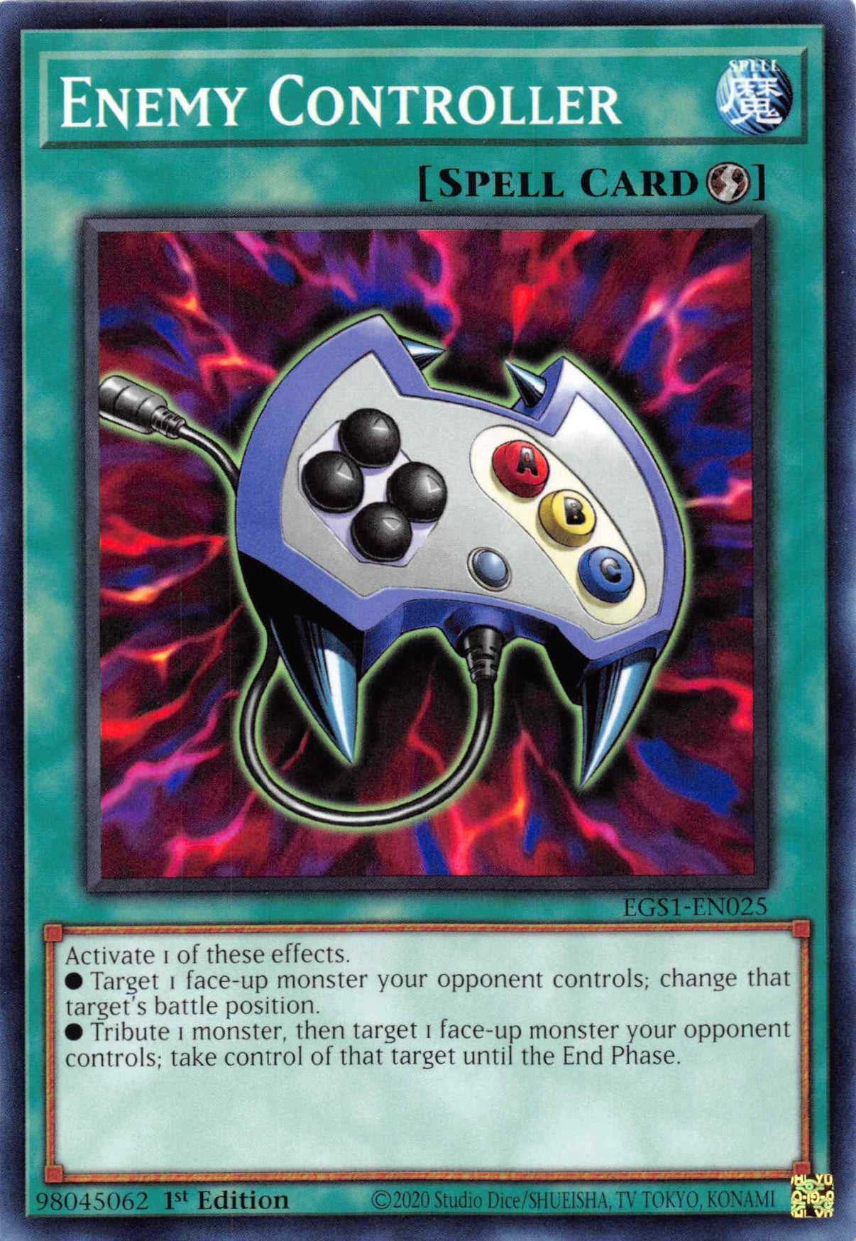 Enemy Controller [EGS1-EN025] Common - POKÉ JEUX
