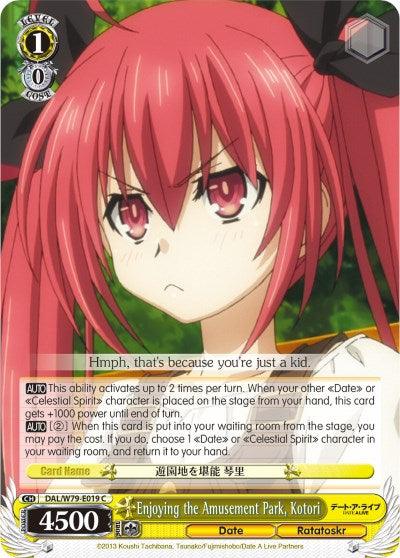 Enjoying the Amusement Park, Kotori (DAL/W79-E019 C) [Date A Live] - POKÉ JEUX
