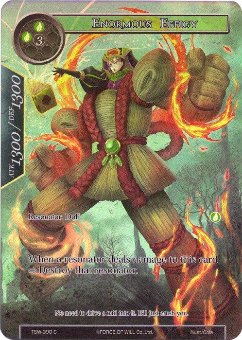 Enormous Effigy (Full Art) (TSW-090) [The Time Spinning Witch] - POKÉ JEUX