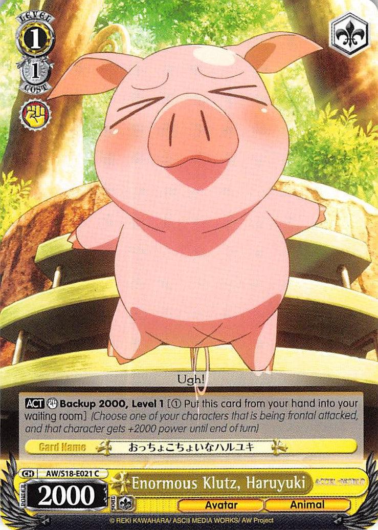 Enormous Klutz, Haruyuki (AW/S18-E021 C) [Accel World] - POKÉ JEUX