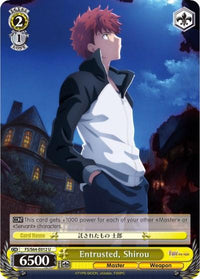 Entrusted, Shirou (FS/S64-E012 U) [Fate/Stay Night [Heaven's Feel]] - POKÉ JEUX