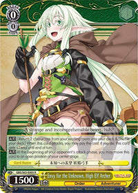 Envy for the Unknown, High Elf Archer (GBS/S63-E003 R) [Goblin Slayer] - POKÉ JEUX