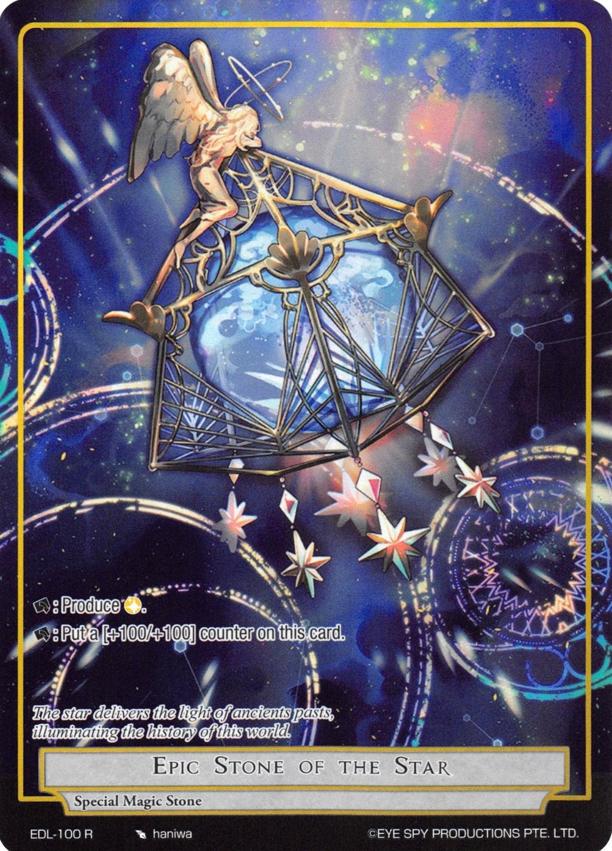 Epic Stone of the Star (Full Art) (EDL-100) [The Epic of the Dragon Lord] - POKÉ JEUX