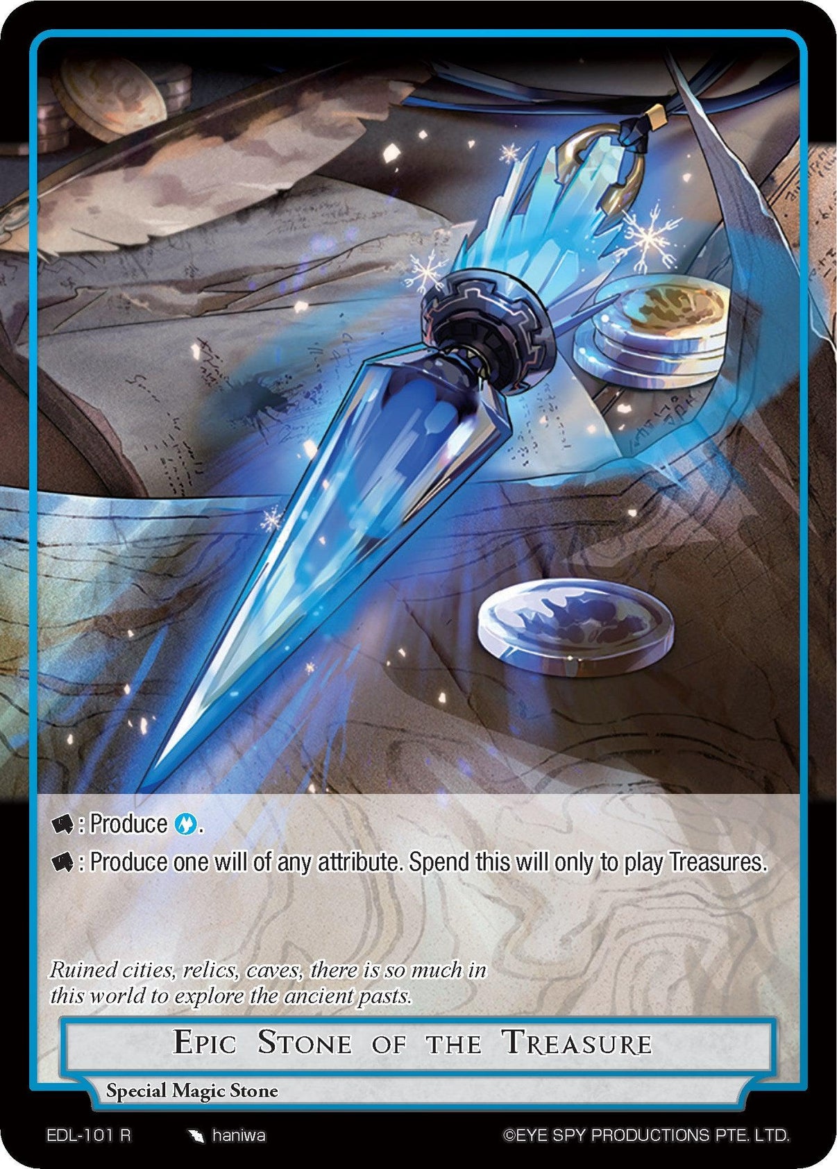 Epic Stone of the Treasure (EDL-101) [The Epic of the Dragon Lord] - POKÉ JEUX
