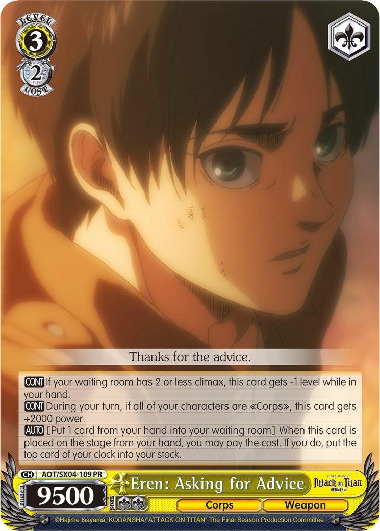 Eren: Asking for Advice [Attack On Titan: Final Season] - POKÉ JEUX