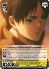 Eren: Asking for Advice (Foil) [Attack On Titan: Final Season] - POKÉ JEUX