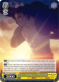 Eren: Embarking on a Different Path (Foil) [Attack On Titan: Final Season] - POKÉ JEUX