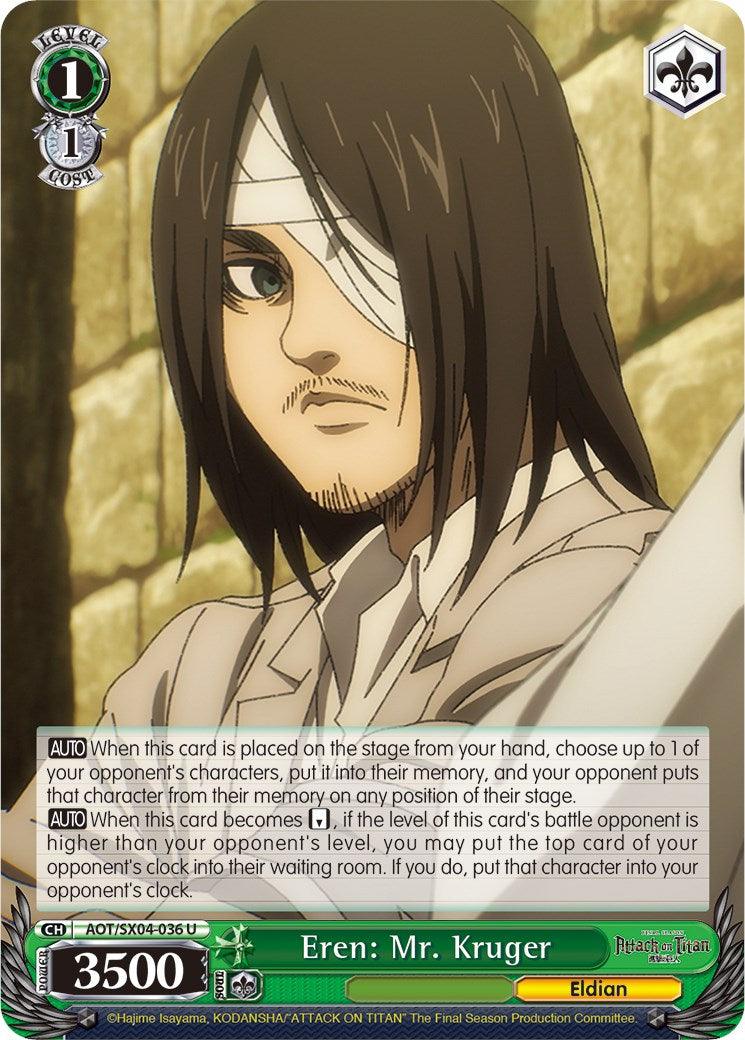 Eren: Mr. Kruger [Attack On Titan: Final Season] - POKÉ JEUX