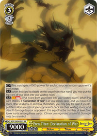 Eren Titan: Declaration of War [Attack On Titan: Final Season] - POKÉ JEUX