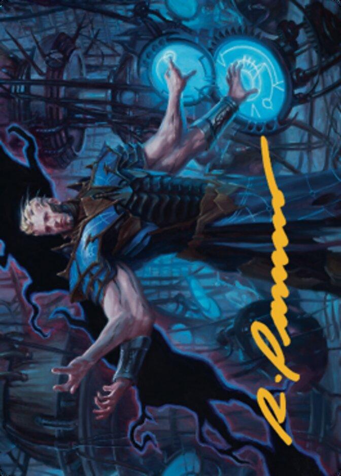 Ertai Resurrected Art Card 1 (Gold-Stamped Signature) [Dominaria United Art Series] - POKÉ JEUX