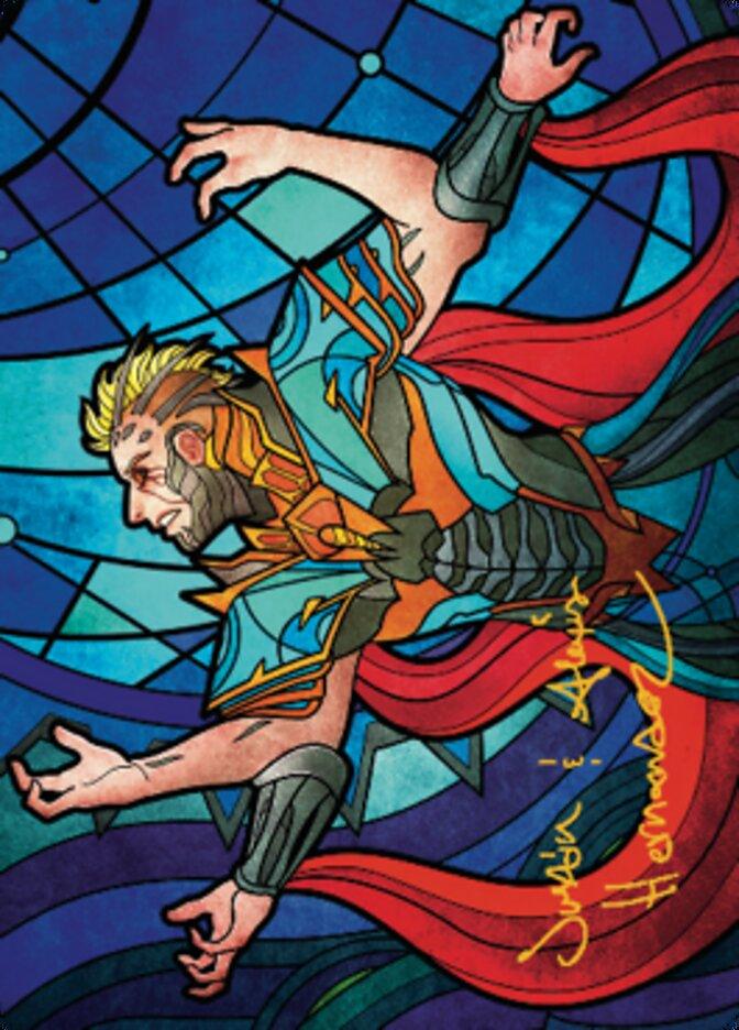 Ertai Resurrected Art Card 2 (Gold-Stamped Signature) [Dominaria United Art Series] - POKÉ JEUX