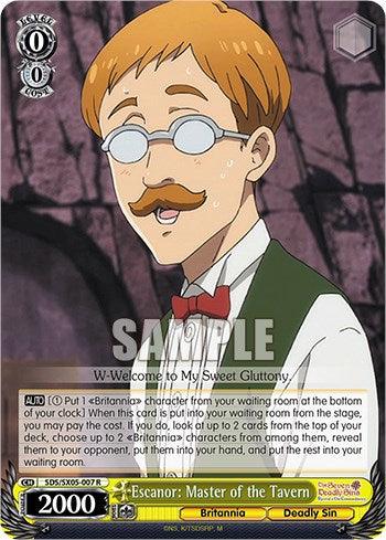Escanor: Master of the Tavern (Foil) [The Seven Deadly Sins: Revival of The Commandments] - POKÉ JEUX