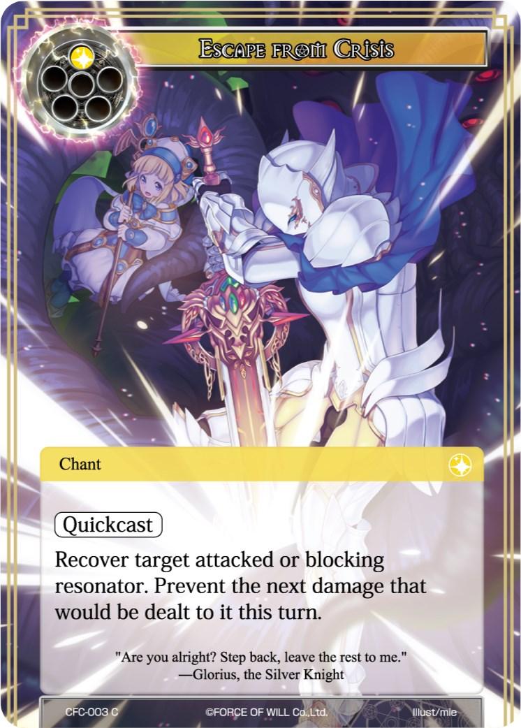 Escape from Crisis (CFC-003) [Curse of the Frozen Casket] - POKÉ JEUX
