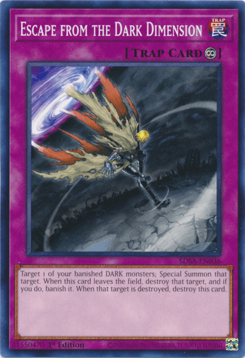 Escape from the Dark Dimension [SDSA-EN036] Common - POKÉ JEUX