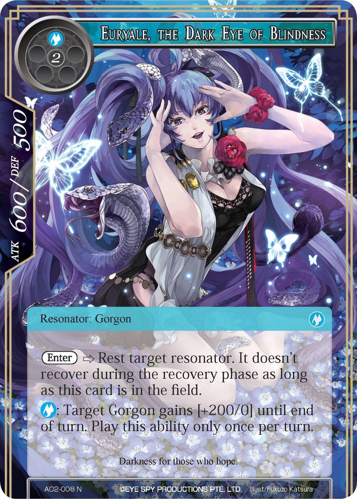 Euryale, the Dark Eye of Blindness (AO2-008) [Alice Origin II] - POKÉ JEUX