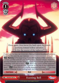 Evening Bell (FGO/S87-E075 U) [Fate/Grand Order THE MOVIE Divine Realm of the Round Table: Camelot] - POKÉ JEUX