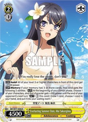 Everlasting Summer Date, Mai Sakurajima [Rascal Does Not Dream of a Dreaming Girl] - POKÉ JEUX
