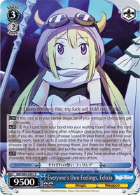 Everyone's Own Feelings, Felicia (MR/W80-E082 R) [Magia Record: Puella Magi Madoka Magica [Side Story] (Anime)] - POKÉ JEUX