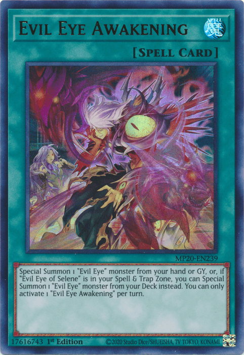 Evil Eye Awakening [MP20-EN239] Ultra Rare - POKÉ JEUX