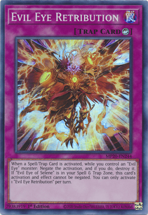 Evil Eye Retribution [MP20-EN244] Super Rare - POKÉ JEUX