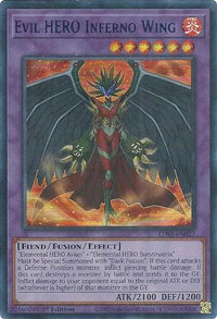Evil HERO Inferno Wing (Blue) [LDS3-EN027] Ultra Rare - POKÉ JEUX