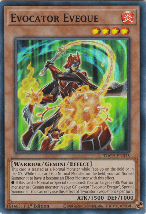 Evocator Eveque [TOCH-EN015] Super Rare - POKÉ JEUX
