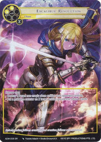 Excalibur Revolution (Full Art) (ADW-005) [Assault into the Demonic World] - POKÉ JEUX