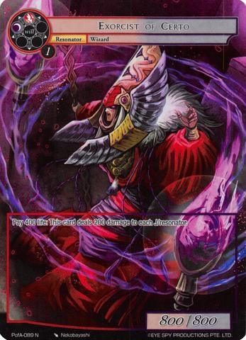 Exorcist of Certo (Full Art) (PofA-089) [Alice Origin IV: Prologue of Attoractia] - POKÉ JEUX
