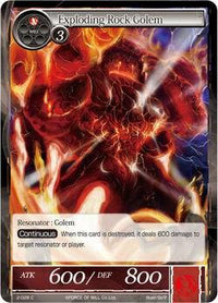 Exploding Rock Golem (2-028) [The War of Valhalla] - POKÉ JEUX