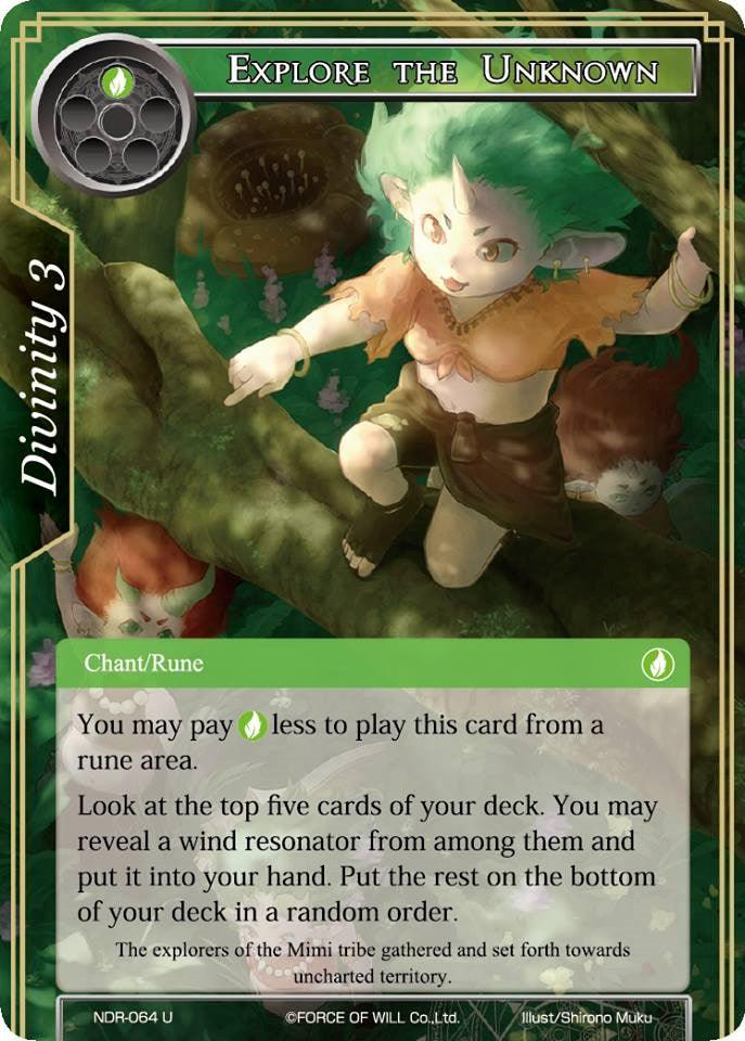 Explore the Unknown (NDR-064) [New Dawn Rises] - POKÉ JEUX