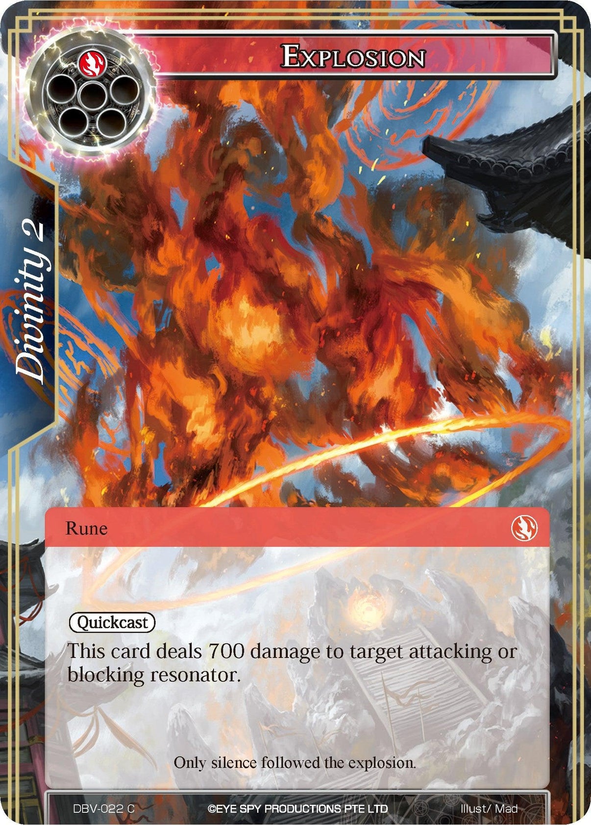 Explosion (DBV-022) [The Decisive Battle of Valhalla] - POKÉ JEUX