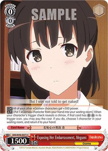 Exposing Her Embarrassment, Megumi [Saekano: How to Raise a Boring Girlfriend] - POKÉ JEUX