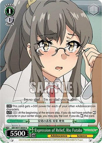 Expression of Relief, Rio Futaba [Rascal Does Not Dream of a Dreaming Girl] - POKÉ JEUX