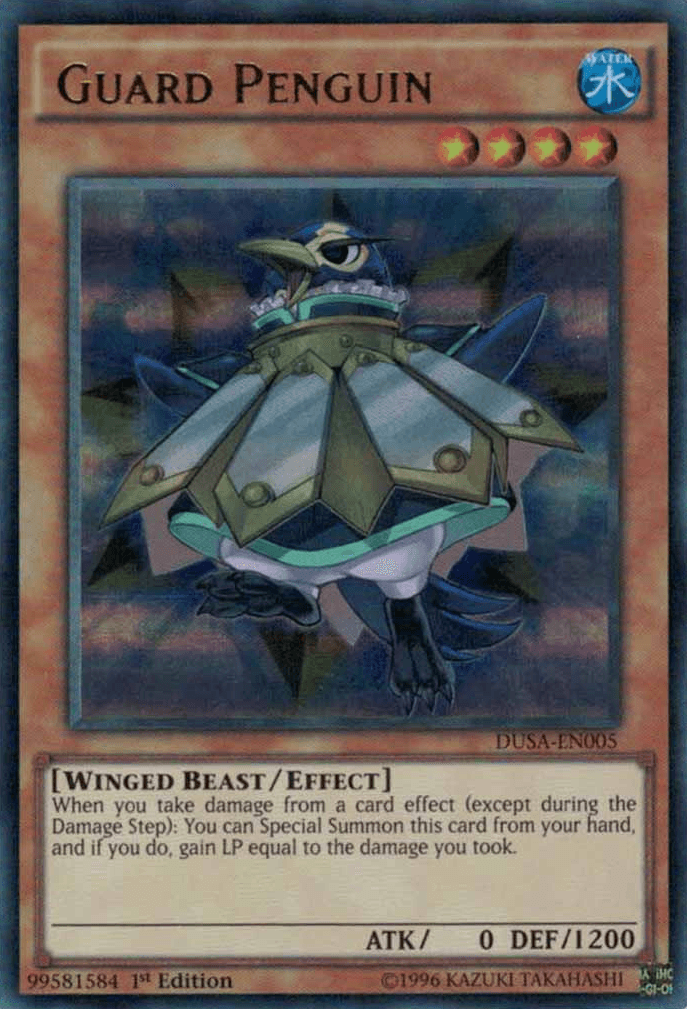 Guard Penguin [DUSA-EN005] Ultra Rare - POKÉ JEUX