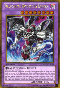 Dragonecro Nethersoul Dragon [PGLD-EN015] Gold Secret Rare - POKÉ JEUX