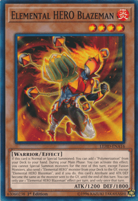 Elemental Hero Blazeman [LEHD-ENA16] Common - POKÉ JEUX