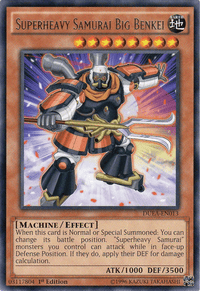 Superheavy Samurai Big Benkei [DUEA-EN013] Rare - POKÉ JEUX