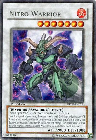 Nitro Warrior [DP08-EN013] Rare - POKÉ JEUX
