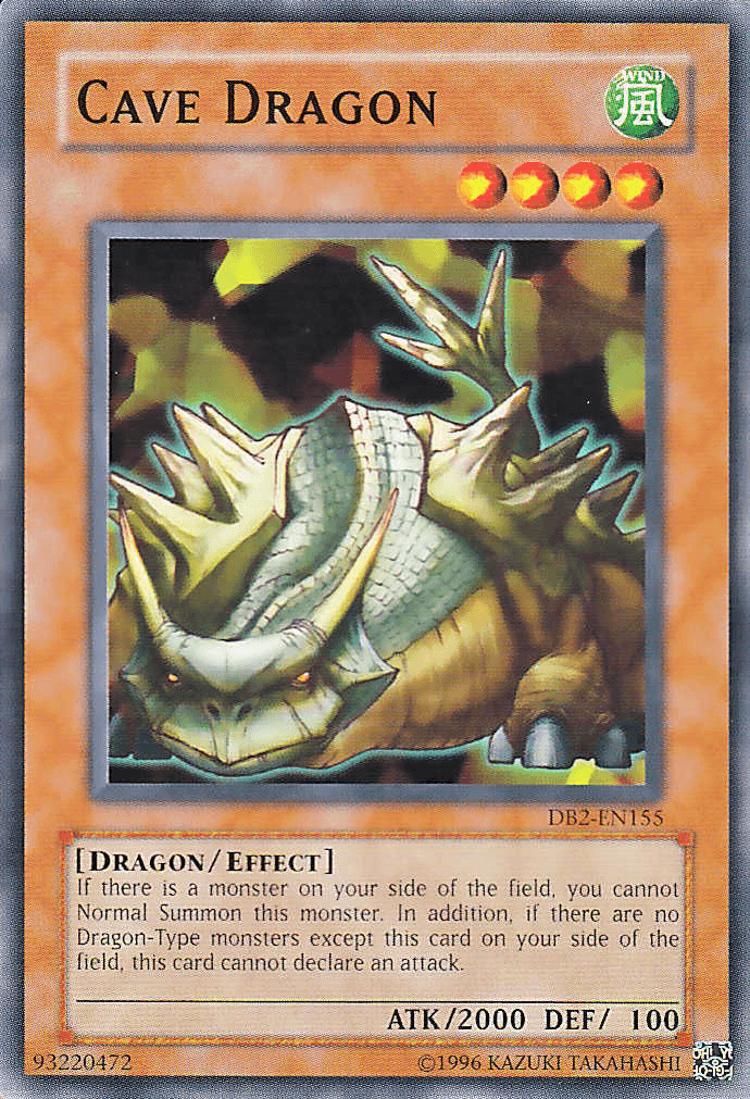 Cave Dragon [DB2-EN155] Common - POKÉ JEUX
