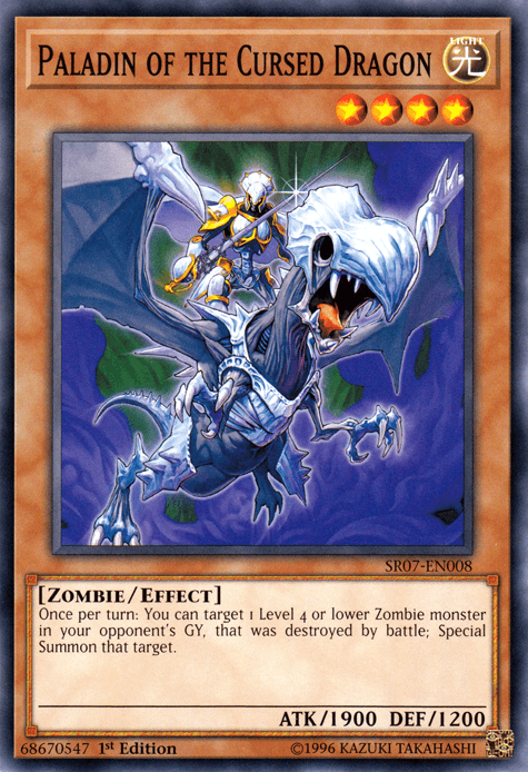 Paladin of the Cursed Dragon [SR07-EN008] Common - POKÉ JEUX