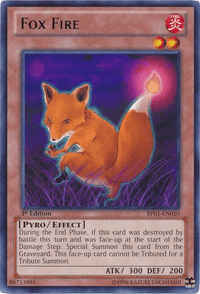 Fox Fire [BP01-EN010] Rare - POKÉ JEUX