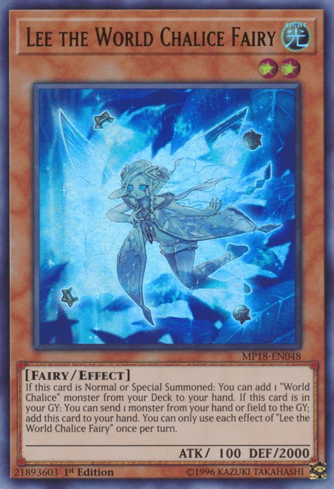 Lee the World Chalice Fairy [MP18-EN048] Ultra Rare - POKÉ JEUX